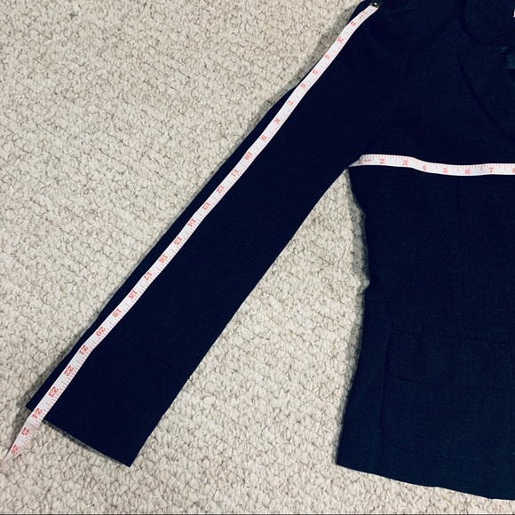 Max Studio three-button charcoal grey blazer - Picture 6 of 8